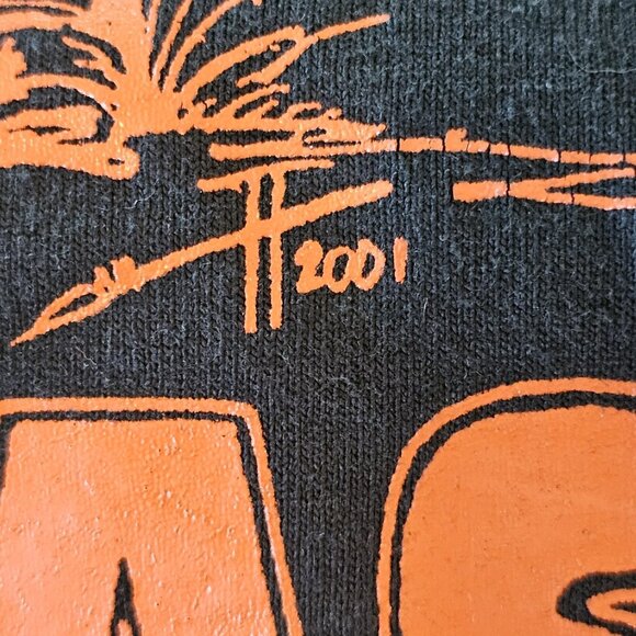 VTG Y2K Motorcycle ABATE‎ Charity Bash Tshirt Central Illinois Black Sz 3X Biker - Picture 10 of 12